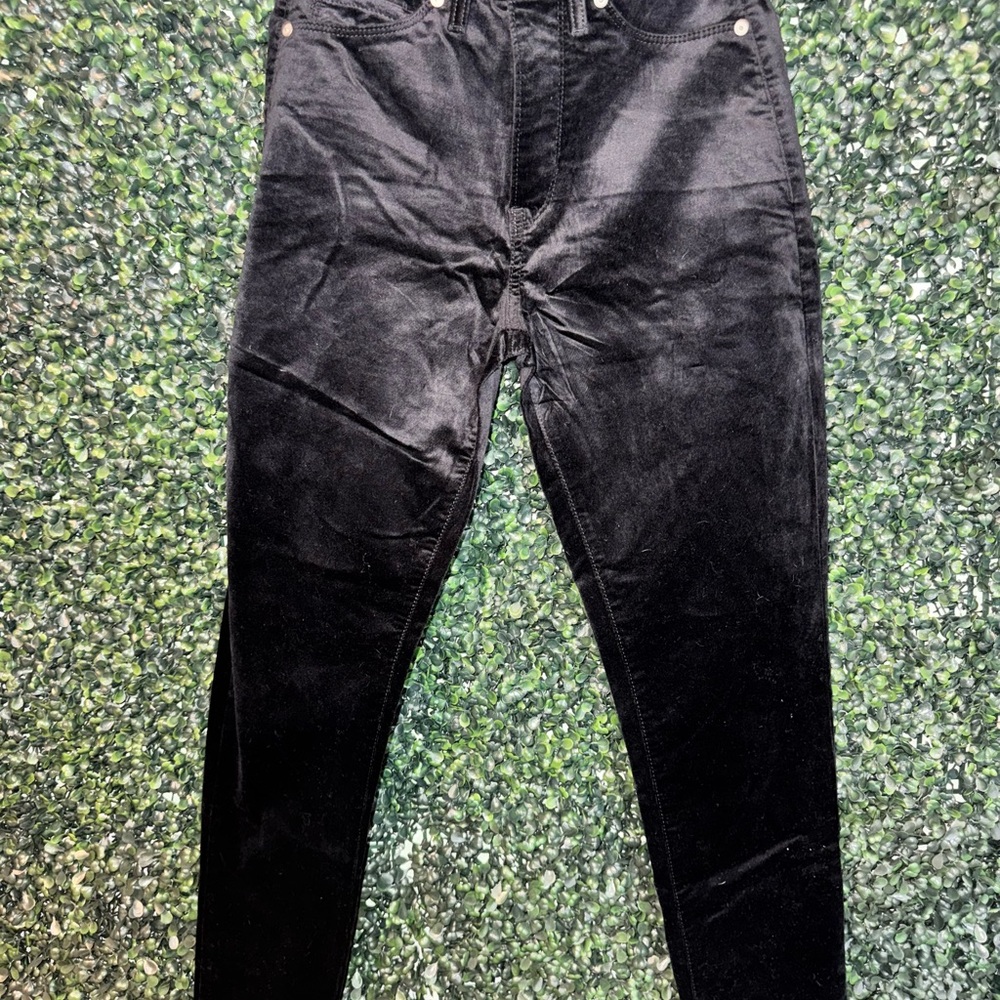 Banana Republic Women Black Corduroy Pants size 26